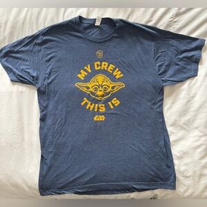 Milwaukee Brewers “My Crew This Is” Star Wars T-shirt